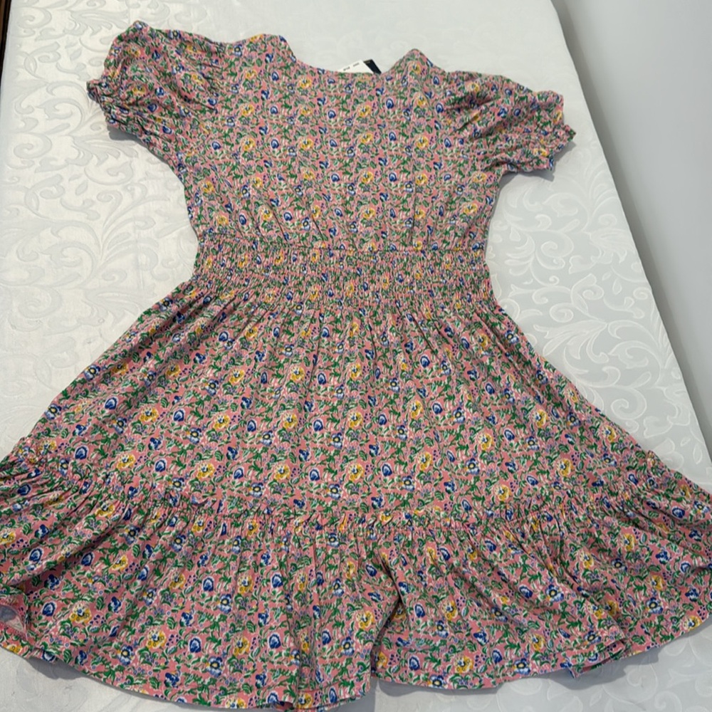 Polo Ralph Lauren Floral Faux-Wrap Cotton Jersey Dress. Size 16 - Picture 12 of 16